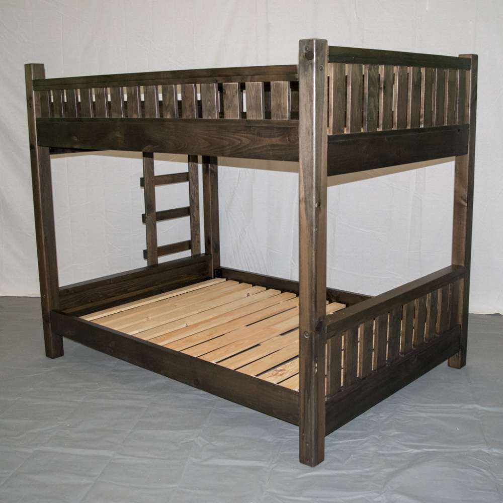 Rustic Farmhouse Solid Wood Bunk Beds | Handcrafted, Solid Wood